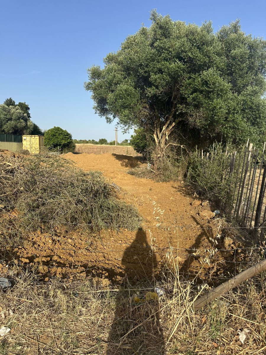 Terreno no Algoz limpo, implantado e com infraestruturas enterradas